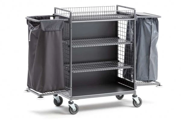 Wanzl Zimmerservicewagen ZP-Basic, Platinweiß, 130 X 56.5 X 92.5 Cm 4 Wanzl Zimmerservicewagen ZP-Basic, Platinweiß, 130 X 56.5 X 92.5 Cm – Bild 2