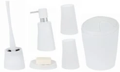 Spirella Badezimmer Set, 2-teilige Abfalleimer Kosmetikeimer Und WC Bürste “Sydney“ Weiß -Sauber Lieferungen Geschäft c42aad34 409c 45a3 9eb8 2030fb802613 1