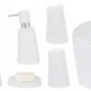 Spirella Badezimmer Set, 6-teiliges Badzubehör Move Seifenspender, WC Bürste, Seifenschale, Kosmetikeimer Und Zahnputzbecher Frosty Weiß -Sauber Lieferungen Geschäft c42aad34 409c 45a3 9eb8 2030fb802613