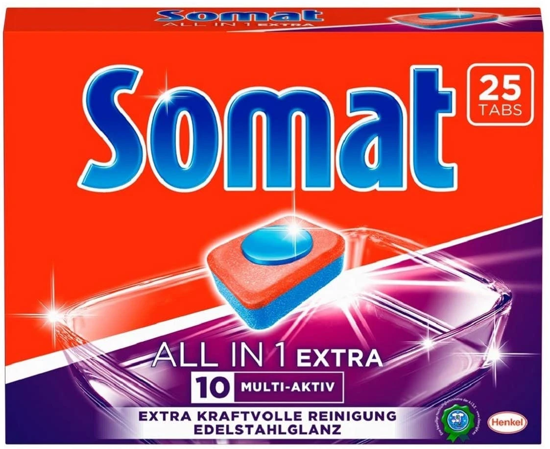 Somat Klarspüler Geschirrreiniger 10x750 Ml Spülmaschinenreiniger Reinigung 5 Somat Klarspüler Geschirrreiniger 10x750 Ml Spülmaschinenreiniger Reinigung – Bild 3