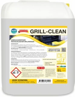 ARCORA Gebrauchsfertiger Hochalkalischer Grillreiniger GRILL-CLEAN, 10L