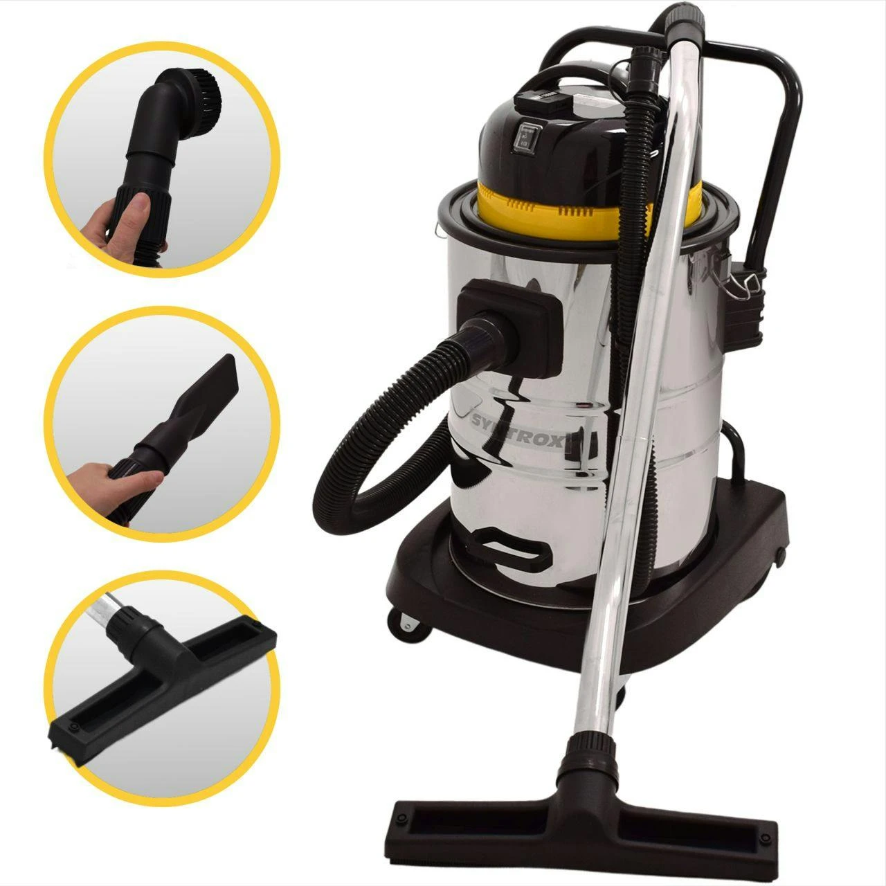 Industriesauger Samaka XL Edelstahl 80L 7 Industriesauger Samaka XL Edelstahl 80L – Bild 5