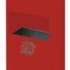 Kombiascher, HxBxT 500x200x125mm, Wandbefestigung, Korpus Stahl Rot -Sauber Lieferungen Geschäft d01c927d 0758 448f 83f9 04e714107748