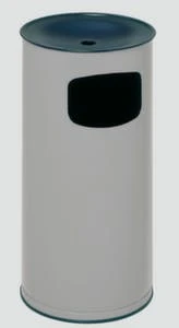 Var Kombiascher, HxØ 885x365mm, 56l, Korpus Stahl RAL7021, Säulenform 9 Var Kombiascher, HxØ 885x365mm, 56l, Korpus Stahl RAL7021, Säulenform – Bild 7