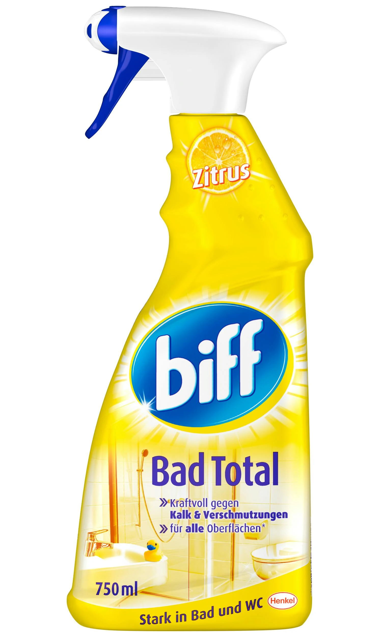 Biff Bad Total Zitrus Badreiniger Reiniger 4x750ml Sprühflasche Reinigungsmittel 8 Biff Bad Total Zitrus Badreiniger Reiniger 4x750ml Sprühflasche Reinigungsmittel – Bild 6