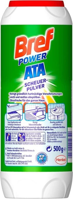 Bref Power ATA Scheuerpulver 15er Pack Gegen Hartnäckige Verschmutzungen 15x500g -Sauber Lieferungen Geschäft d40900c8 251a 43e1 942b 0d23f1879454