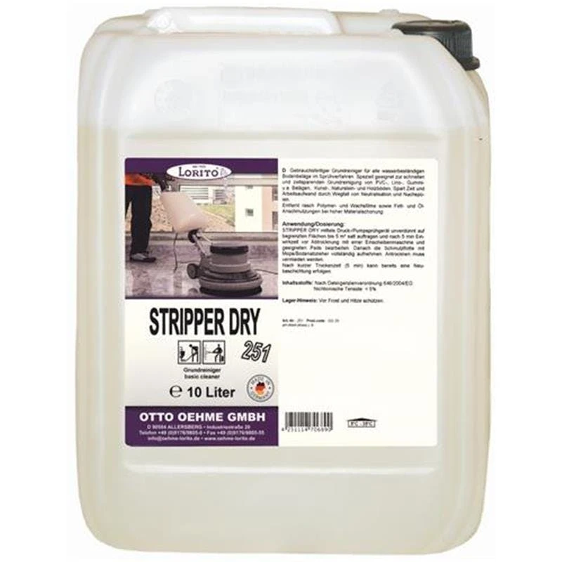 Lorito Stripper DRY Grundreiniger Schmutzlöser Schmutzbrecher 3 Lorito Stripper DRY Grundreiniger Schmutzlöser Schmutzbrecher