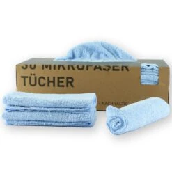 PLENTYFY | 30 Stück Mikrofasertücher Grün 30x30 Cm In Nachhaltiger Spenderbox | Saugstark & Waschbar | Fenstertücher | Spiegeltücher | Putztuch -Sauber Lieferungen Geschäft deafe050 c471 4be1 8602 92f66c93a09f