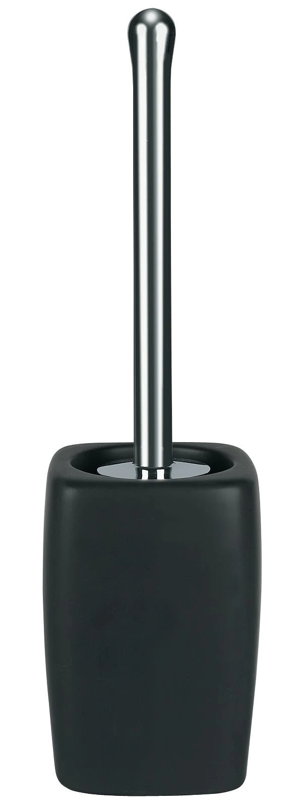 Spirella WC Bürste Toilettenbürste Klobürste "Quadro" Steingut 11,5 X 45 Cm - Schwarz 9 Spirella WC Bürste Toilettenbürste Klobürste "Quadro" Steingut 11,5 X 45 Cm - Schwarz – Bild 7