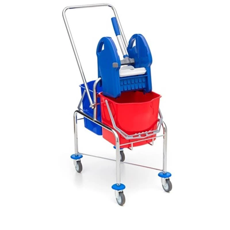 Wisch-Star Serie 209 Doppelfahrwagen Mit Müllsackhalterung 7 Wisch-Star Serie 209 Doppelfahrwagen Mit Müllsackhalterung – Bild 5