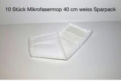 CleanSV® Microfasermop Profi 40 Cm Weiss 10 Stück Sparpack