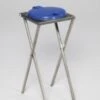 Edelstahl-Müllsackständer, 120l, HxBxT 900x400x450mm, Gestell Edelstahl, Deckel Kunststoff Blau -Sauber Lieferungen Geschäft e5f233d6 44ac 49e6 a3e3 f75d37cc9b5d 3