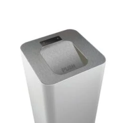 Auflagedeckel, F. Abfallbehälter 1x100l, 8 Bechereinwürfe, 1 Löffeleinwurf, Alu, Silber -Sauber Lieferungen Geschäft e6bc1529 0458 4270 934f 39861c5a4440