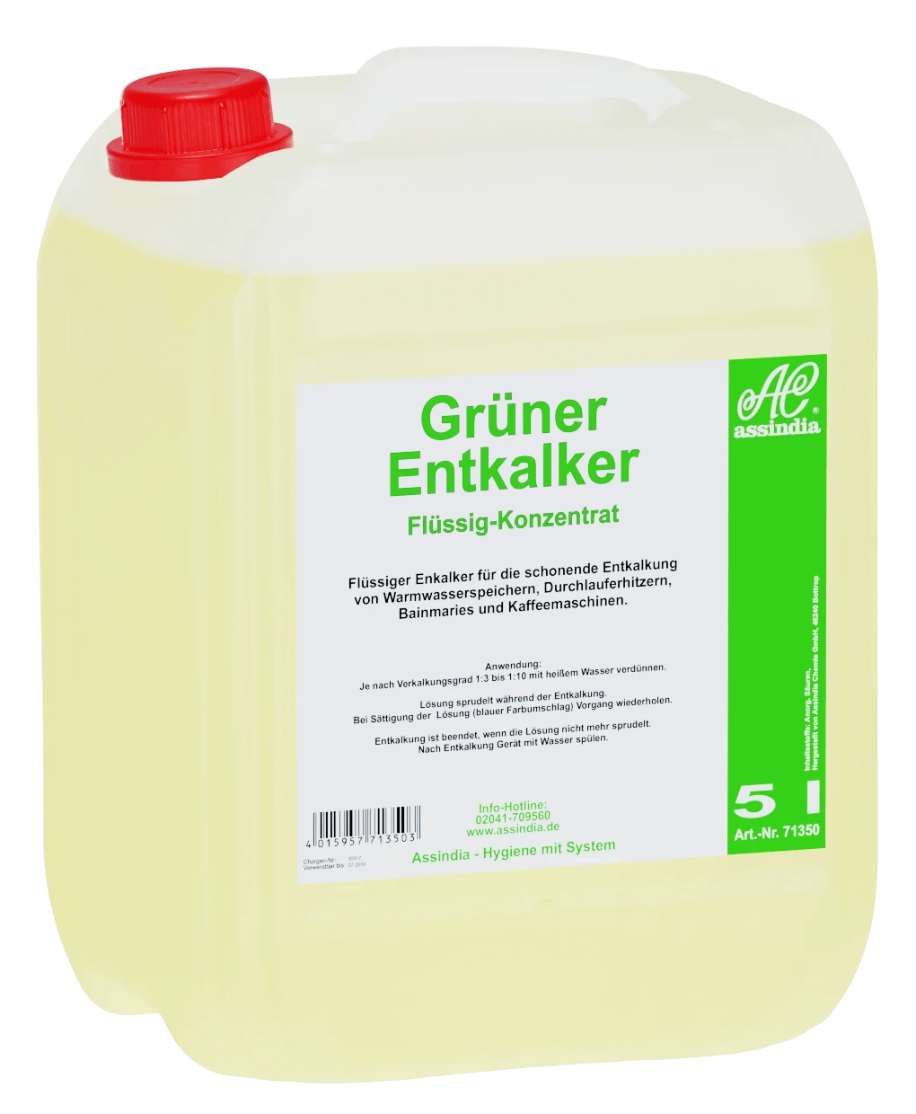 Grüner Entkalker 5l 3 Grüner Entkalker 5l
