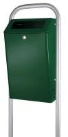 Abfalbehälter Für Draußen 50 Liter VB 888000 - Grün