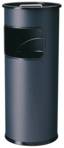 Durable Kombiascher, HxØ 620x260mm, 17l, Korpus Stahl Silbermetallic, Säulenform 7 Durable Kombiascher, HxØ 620x260mm, 17l, Korpus Stahl Silbermetallic, Säulenform – Bild 5