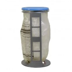 Müllsackständer, 2x120l, HxBxT 810x370x410mm, Deckel Kunststoff Schwarz, Gelb -Sauber Lieferungen Geschäft f633acdf 57b1 4b1c 9be9 893e9c958f65