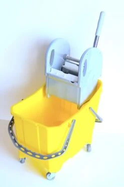 CleanSV© Wischset Bay Gelb 50 Cm - Reinigungswagen Mit Presse, Ein Mopset 50 Cm : Bestehend Aus 3 X 50 Cm Baumwollmops, 50 Cm Mophalter Und Profi -Sauber Lieferungen Geschäft f78ed5f4 4876 4a83 957f 0d608491cf50