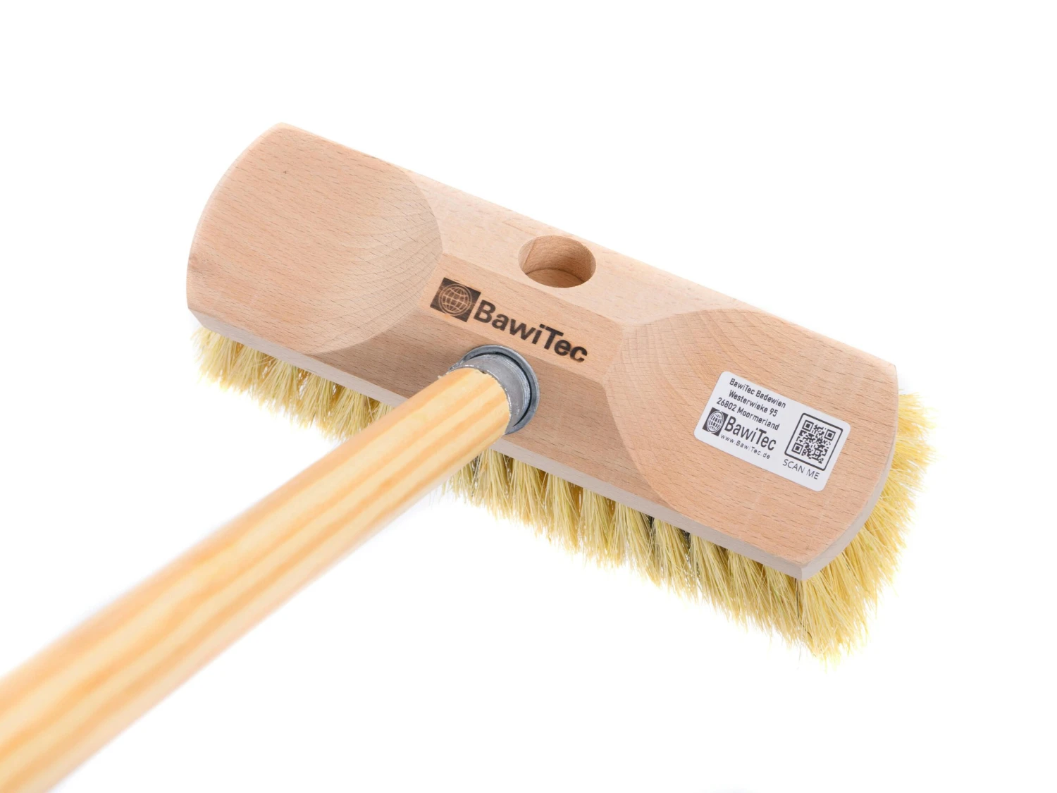 BawiTec Wischer Wascher Schrubber Mit Holzstiel Ankerschrubber Weich Naturborsten 8 BawiTec Wischer Wascher Schrubber Mit Holzstiel Ankerschrubber Weich Naturborsten – Bild 6