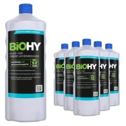 BiOHY Glas- Und Oberflächenreiniger (2x1l Flasche) | Konzentrat | Universalreiniger | Intensiv & Nachhaltig Reinigender Automatenreiniger -Sauber Lieferungen Geschäft faf2b7ca ed39 431d b4ed a6e92d594181 2
