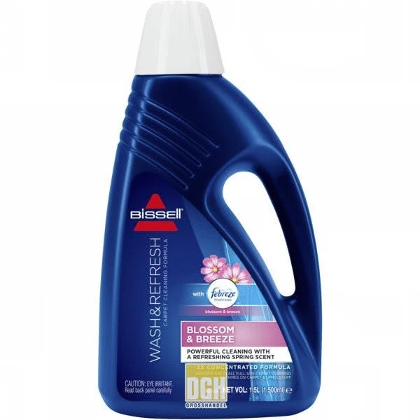 BISSELL Wash & Refresh 1,5L Reiniger Febreze Blüte & Brise 4 BISSELL Wash & Refresh 1,5L Reiniger Febreze Blüte & Brise – Bild 2