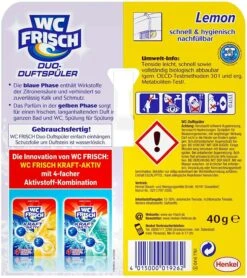 WC Frisch Duo-Duftspüler Lemon 3er Pack WC Reiniger 1x3 Stück WC-Duftstein -Sauber Lieferungen Geschäft fcf14f6e 9062 4f5d bb53 77ee065a9d6d