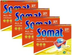 Somat 7 All In 1 Multi Aktiv Spülmaschinentabs 27 Tabs Geschirrspülreiniger -Sauber Lieferungen Geschäft fd439252 b6bc 4af4 9baf d70056c47052